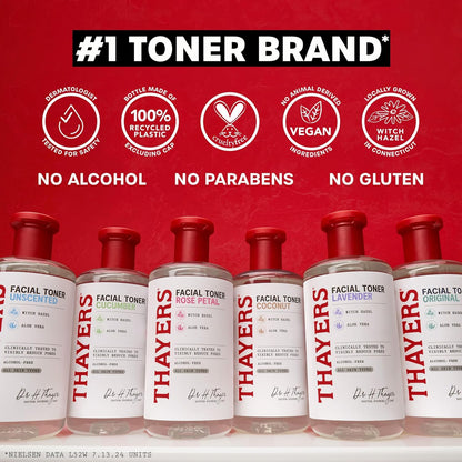 THAYERS Milky Face Toner Skin Care with Snow Mushroom Tremella and Hyaluronic Acid - Maple Wellness Supplements