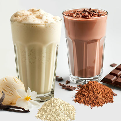 The Fittest Whole Feast Beef Protein Powder - Milk Chocolate - Grass Fed Nose to Tail Carnivore Blend Including Liver, Colostrum and Whole Bone - BCAAs - 14g Collagen, 21g Total Protein - Maple Wellness Supplements