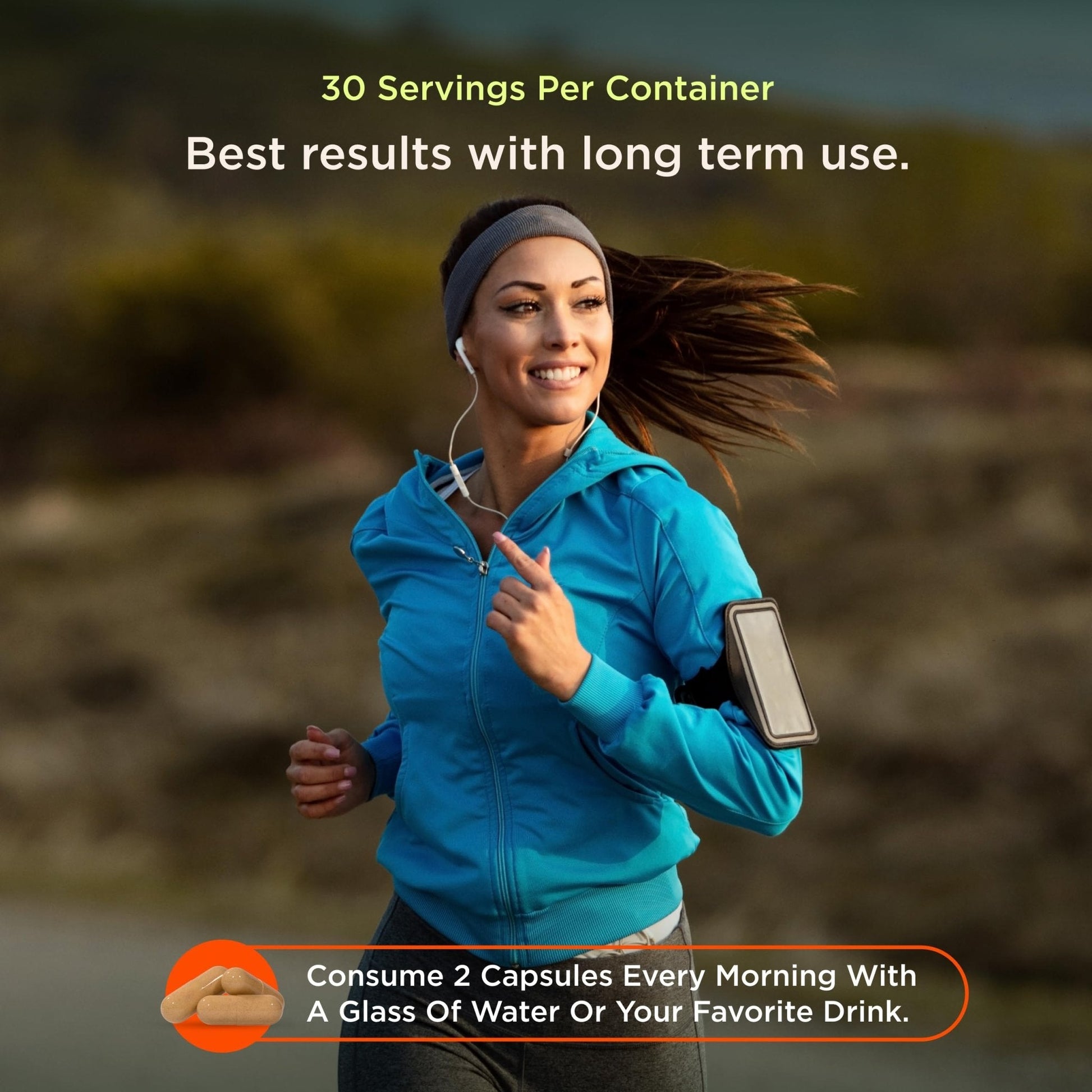 The Genius Brand Rise + Shine Nootropic – Cordyceps & Rhodiola Rosea – Caffeine-Free Energy & Mood Support – Focus, Clarity & Emotional Balance – 30 Servings - Maple Wellness Supplements