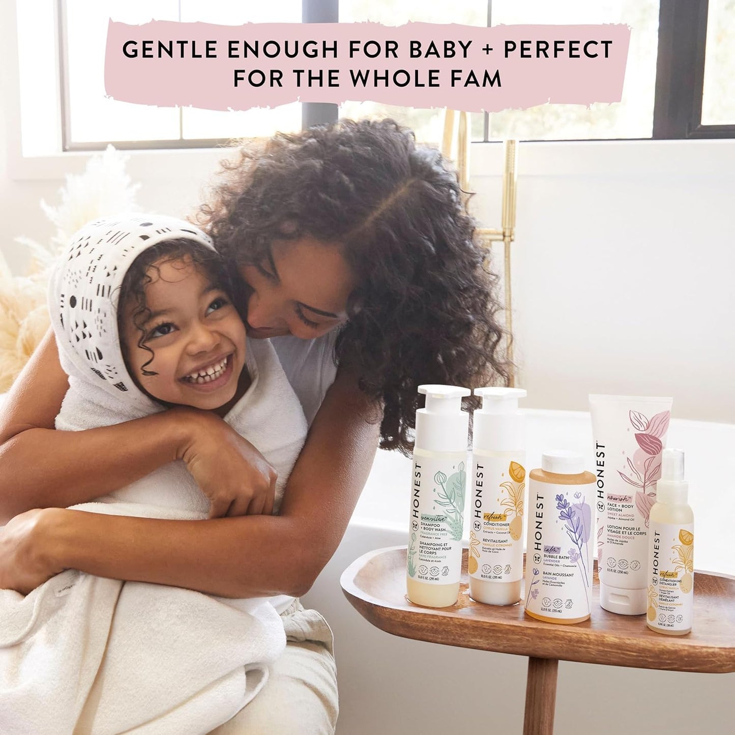 The Honest Company Hydrating Face and Body Lotion, Fast Absorbing, Naturally Derived, Hypoallergenic, Fragrance-Free, Sensitive, 8.5 fl oz - Maple Wellness Supplements