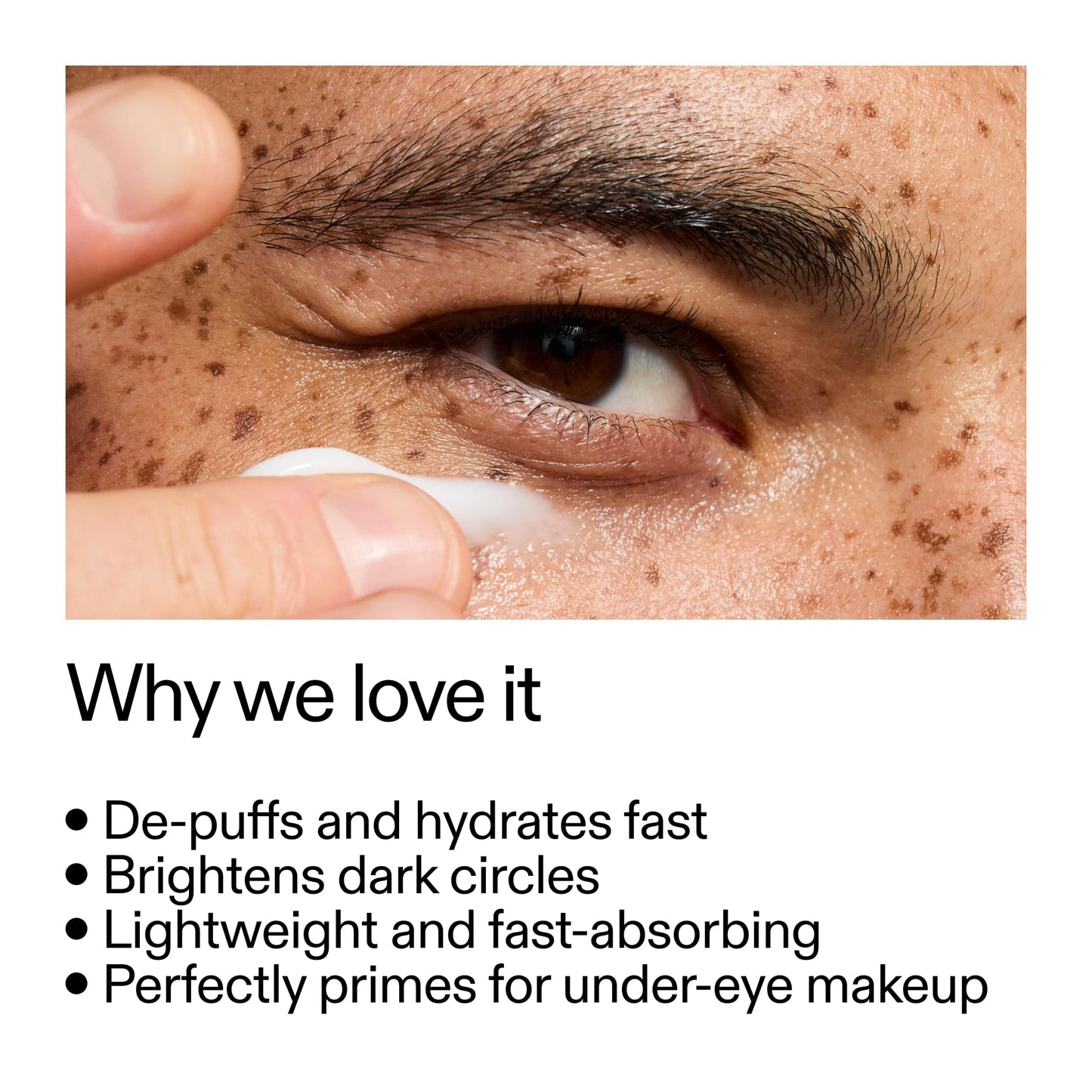 The INKEY List Caffeine Eye Cream, Reduce Eye Puffiness and Dark Circle, Blur Fine Lines, 0.5 fl oz - Maple Wellness Supplements