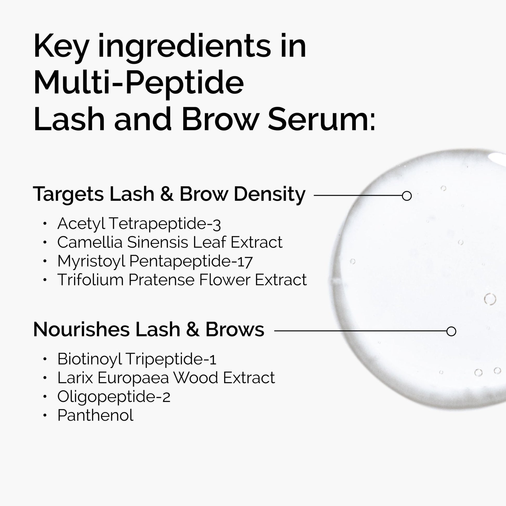 The Ordinary Multi-Peptide Lash and Brow Serum, Peptide-Powered Formula for Thicker, Fuller Looking Lashes & Brows, 0.16 Fl Oz - Maple Wellness Supplements