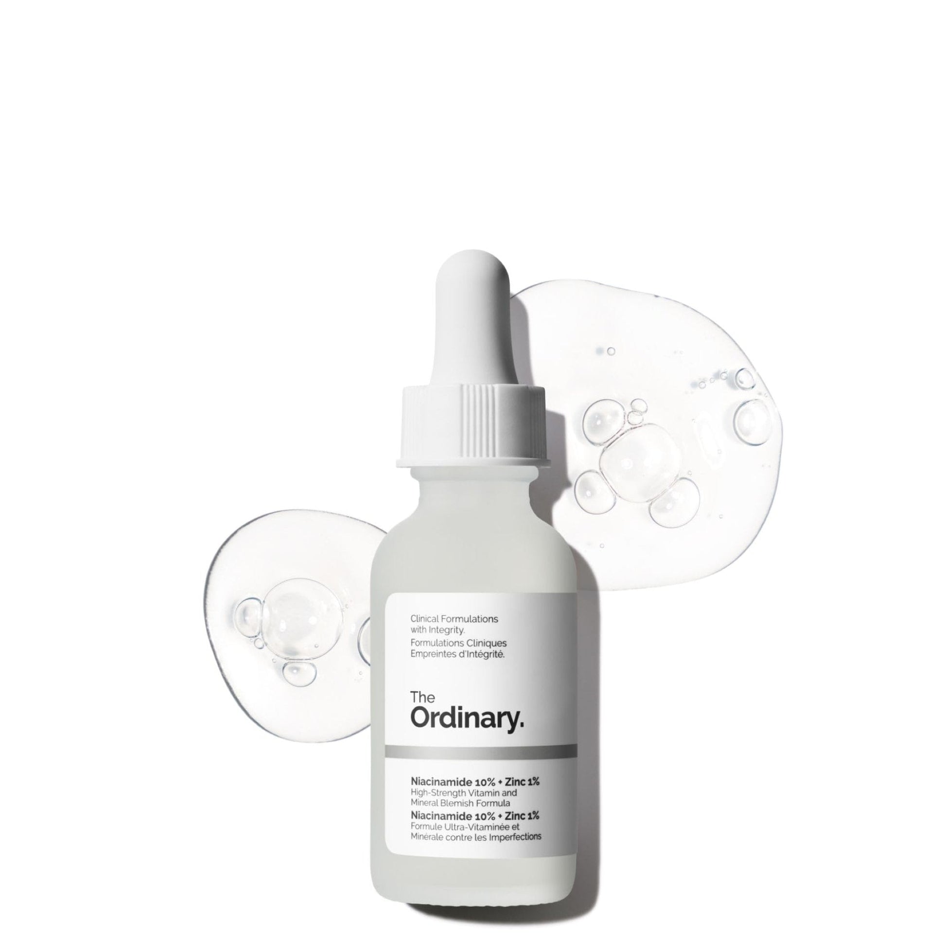 The Ordinary Niacinamide 10% + Zinc 1%, Smoothing Serum for Blemish-Prone Skin, 1 Fl Oz - Maple Wellness Supplements