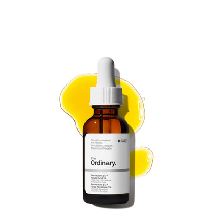 The Ordinary Resveratrol 3% + Ferulic Acid 3%, Antioxidant Serum for Anti-Aging, 1 Fl Oz - Maple Wellness Supplements