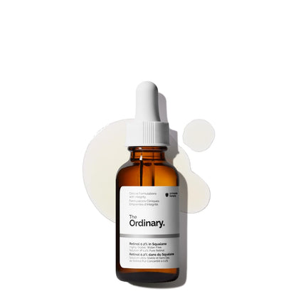 The Ordinary Retinol 0.2% in Squalane, Gentle Retinol Serum for the Face That Is Anti-Aging and Skin Smoothing, 1 Fl Oz - Maple Wellness Supplements