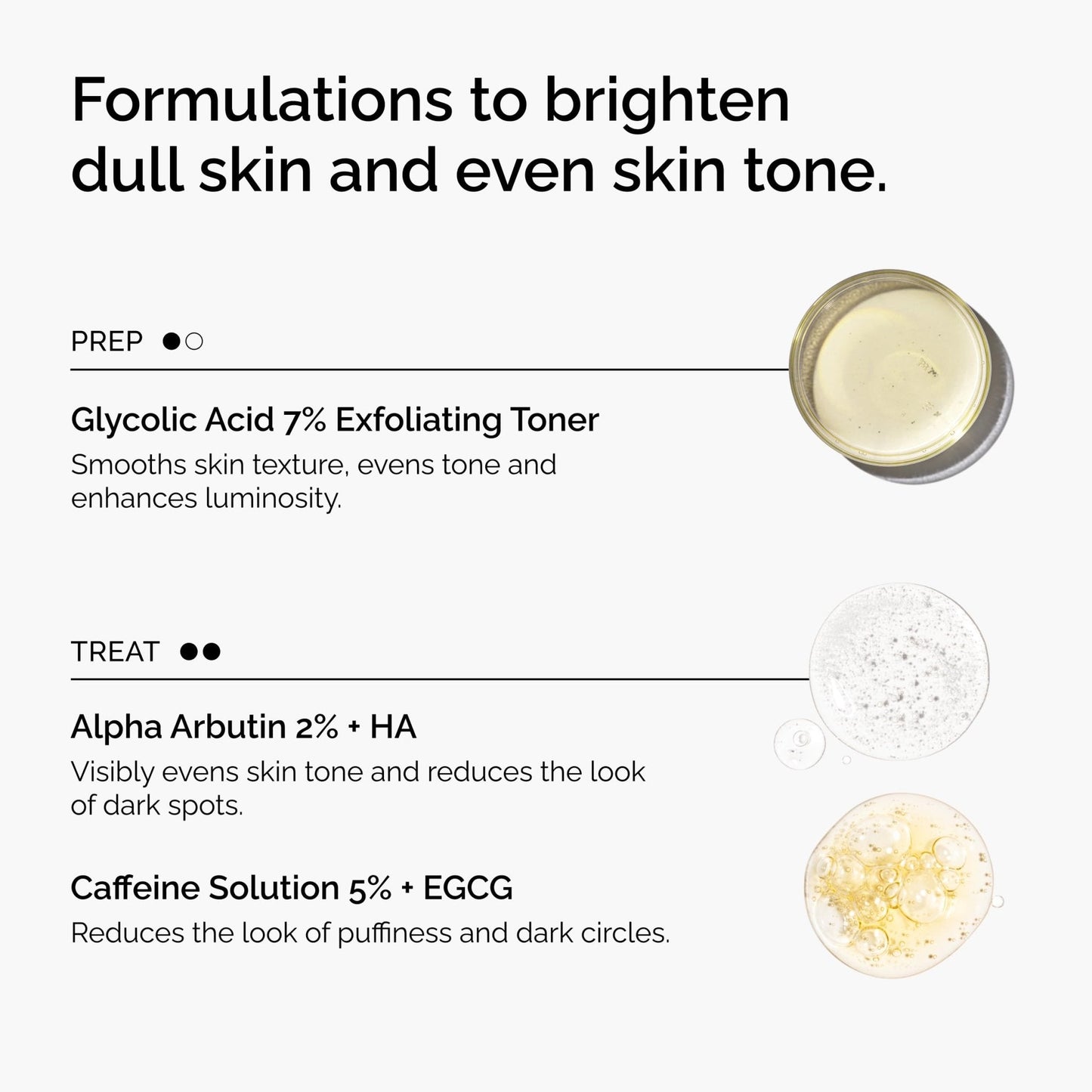 The Ordinary The Bright Set, 3-Step Regimen for Radiant, Even Skin Tone with Glycolic Acid 7% Exfoliating Toner - Maple Wellness Supplements