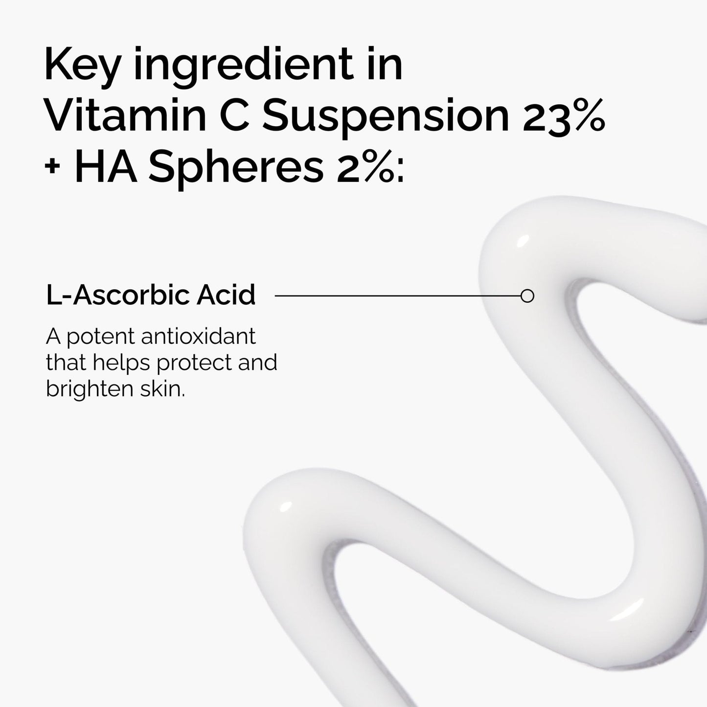 The Ordinary Vitamin C Suspension 23% + Hyaluronic Acid Spheres 2%, Serum with Pure L-Ascorbic Acid, 1 Fl Oz - Maple Wellness Supplements