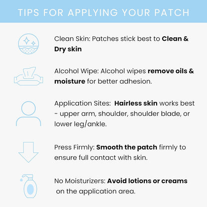 The Patch Remedy Period Patch & Iron Patches Kit - 30 PMS Menstrual Patches for Women with Vitex Chasteberry, Magnesium, Evening Primrose Oil, Dong Quai Extract, Curcumin, Vitamin B6 & E, Iron - Maple Wellness Supplements