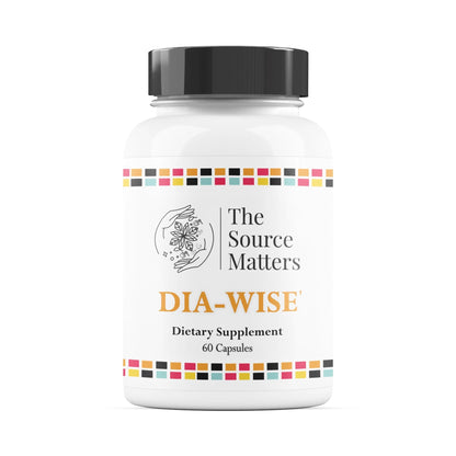 The Source Matters Dia-Wise Metabolic Health Supplement | Alpha Lipoic Acid, Cinnulin Capsules, Biotin, Chromium, Vanadyl Sulfate, Vitamin B for AMPK Activation (60 Count) - Maple Wellness Supplements