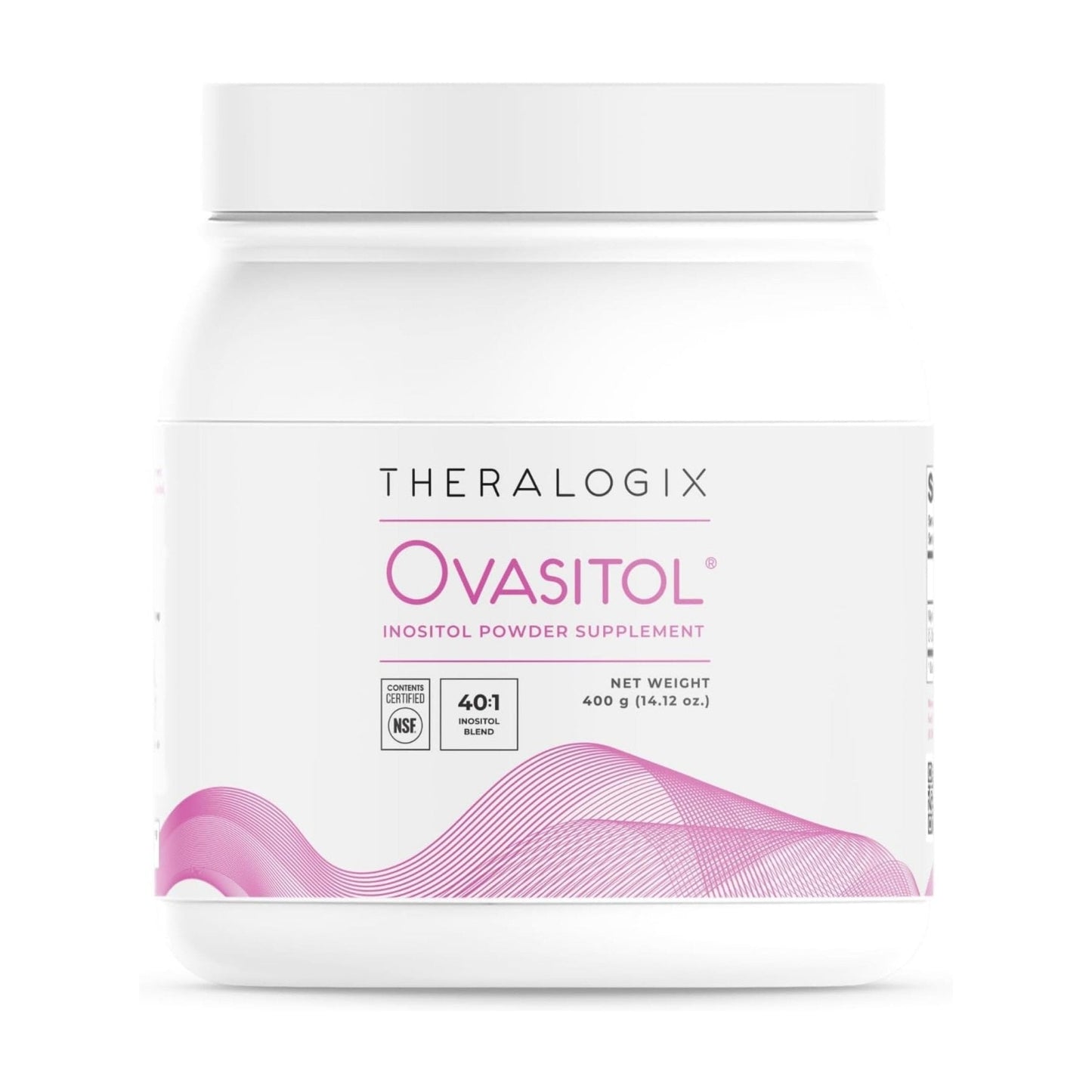 Theralogix Ovasitol Inositol Powder - 180 Servings - Myo-Inositol & D-Chiro Inositol - Maple Wellness Supplements