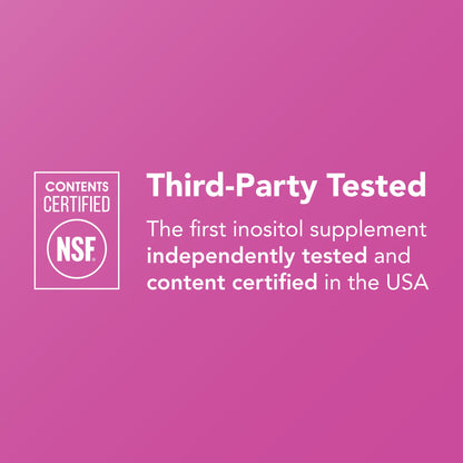 Theralogix Ovasitol Inositol Powder Packets - 90-Day Supply - Myo-Inositol & D-Chiro Inositol for Hormone Balance & Ovarian Function Support - Maple Wellness Supplements