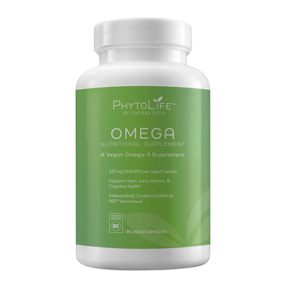 Theralogix PhytoLife Omega - 90-Day Supply - Vegan Algae Omega-3 Supplement - Maple Wellness Supplements