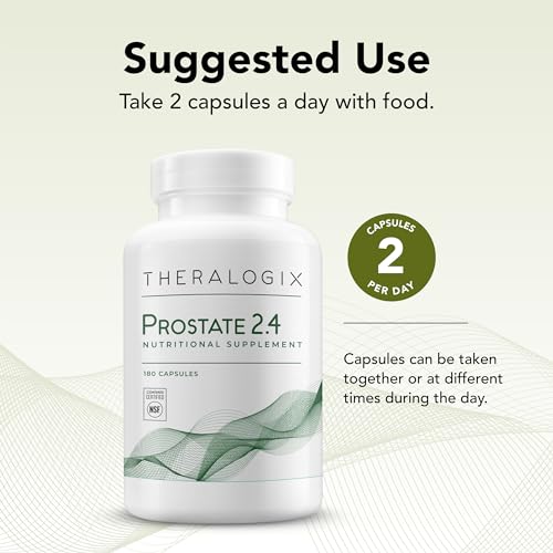 Theralogix Prostate 2.4 Nutritional Supplement - 90-Day Supply - Prostate Health - Maple Wellness Supplements