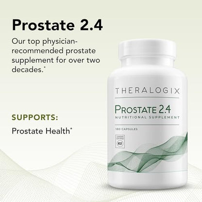 Theralogix Prostate 2.4 Nutritional Supplement - 90-Day Supply - Prostate Health - Maple Wellness Supplements