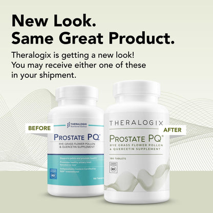 Theralogix Prostate PQ - Rye Grass Pollen Extract & Quercetin Supplement - 90-Day - Maple Wellness Supplements