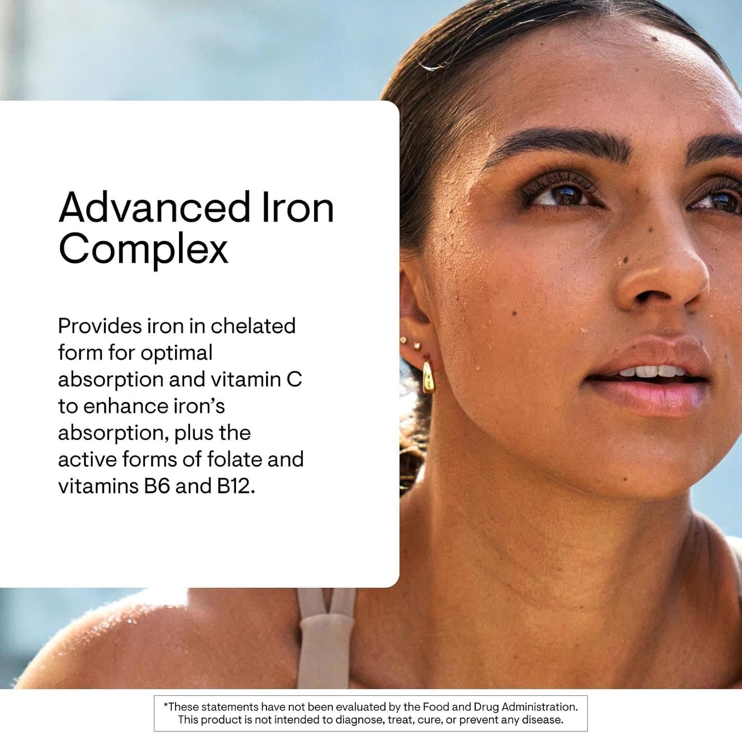 THORNE - Advanced Iron Complex (Formerly Ferrasorb) - Complete Blood Support Formula* - Elemental Iron, Folate, B and C Vitamins for Optimal Absorption - Gluten, Dairy & Soy-Free - 60 Servings - Maple Wellness Supplements