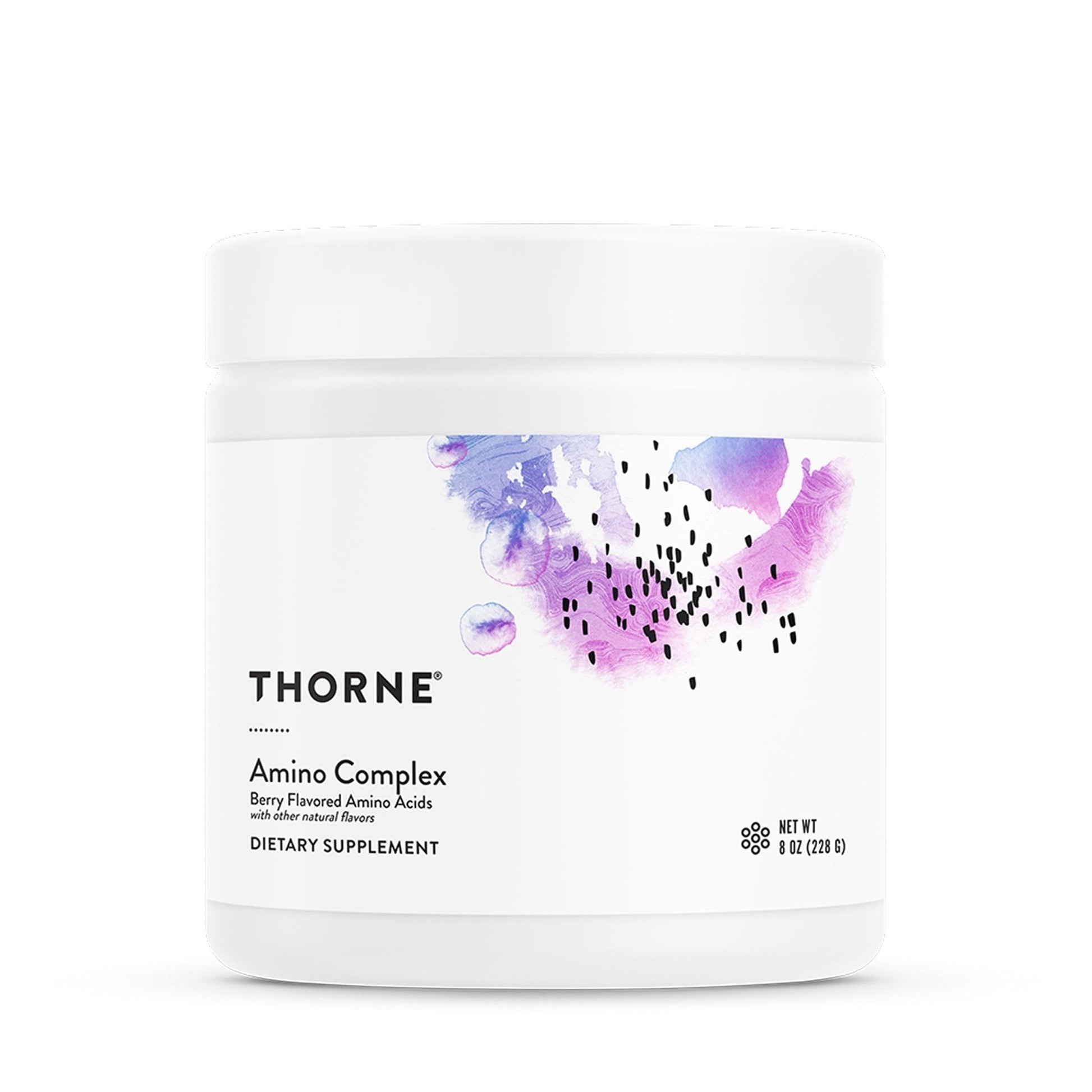 THORNE - Amino Complex - Clinically-Validated EAA and BCAA Powder for Pre or Post-Workout - Promotes Lean Muscle Mass & Exercise Recovery - Berry - NSF Certified for Sport - Maple Wellness Supplements