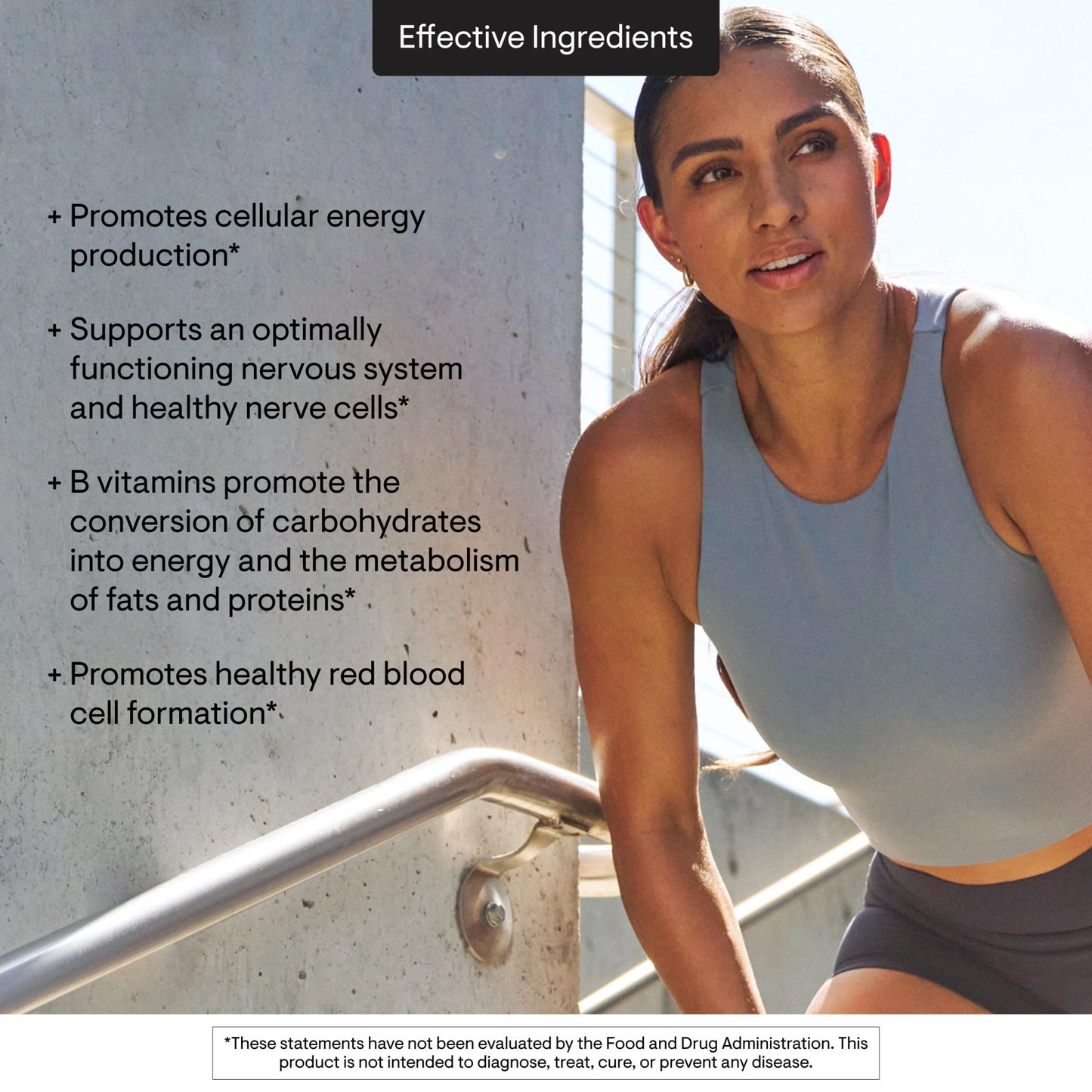 THORNE - Basic B-Complex - Tissue-Ready Vitamin B Complex Supplement with Choline - Supports Cellular Energy Production, Brain Health & Red Blood Cell Formation - Maple Wellness Supplements