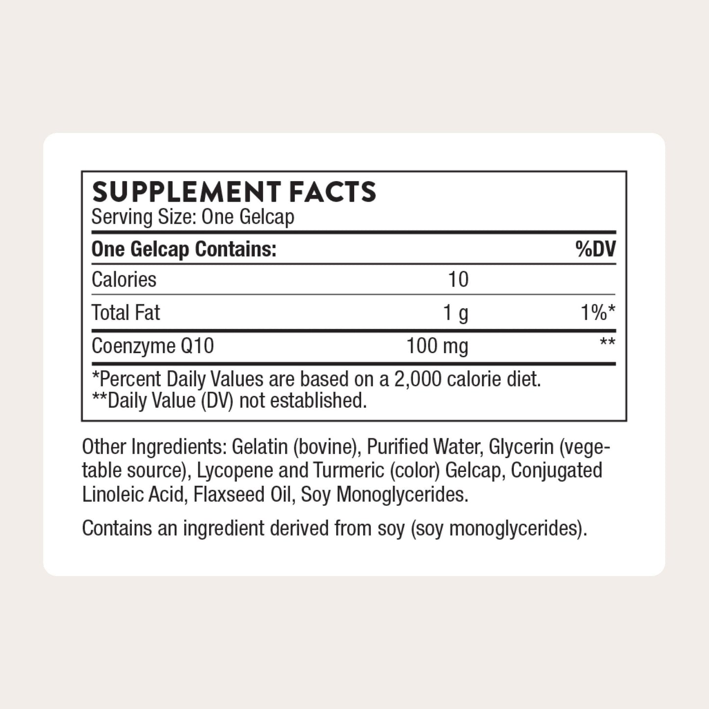 THORNE - CoQ10 - 100mg Optimally Absorbed Ubiquinone Supplement - Supports Heart Health, Brain Function, Cellular Energy Production & Healthy Aging - Maple Wellness Supplements