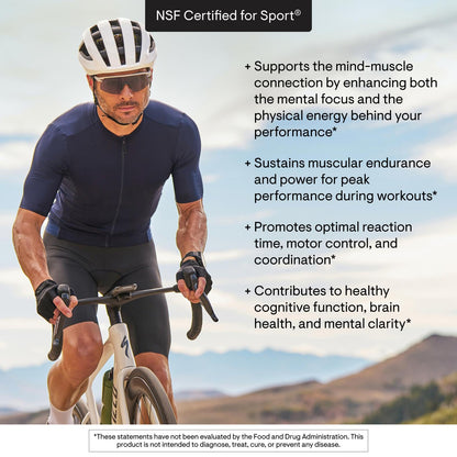 THORNE - Creatine + Alpha GPC - Micronized Creatine Monohydrate Powder - Support for Muscles & Cognitive Function* - for Women & Men - Watermelon Lemonade - Maple Wellness Supplements