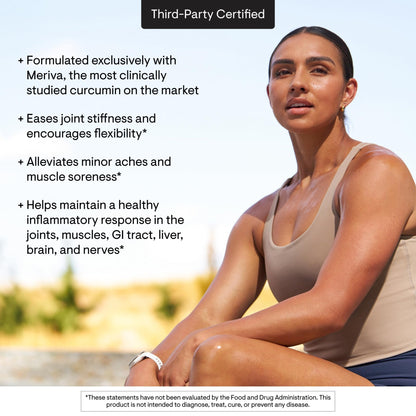 THORNE - Curcumin Phytosome 500 mg (Meriva) - Sustained Release, Clinically Studied - Supports Healthy Inflammatory Response in Joints, Muscles, GI Tract, Liver, Brain & Nerves* - 60 Servings - Maple Wellness Supplements