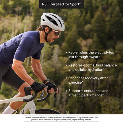 THORNE - Daily Electrolytes - Zero Sugar & Low-Calorie Electrolyte Powder Drink Mix - Flavors Derived from Natural Sources - NSF Certified for Sport - Mango Limeade - 30 Stick Packs - Maple Wellness Supplements