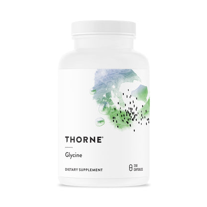 THORNE - Glycine - Amino Acid Support for Relaxation, Detoxification, and Muscle Function* - 250 Capsules - Maple Wellness Supplements
