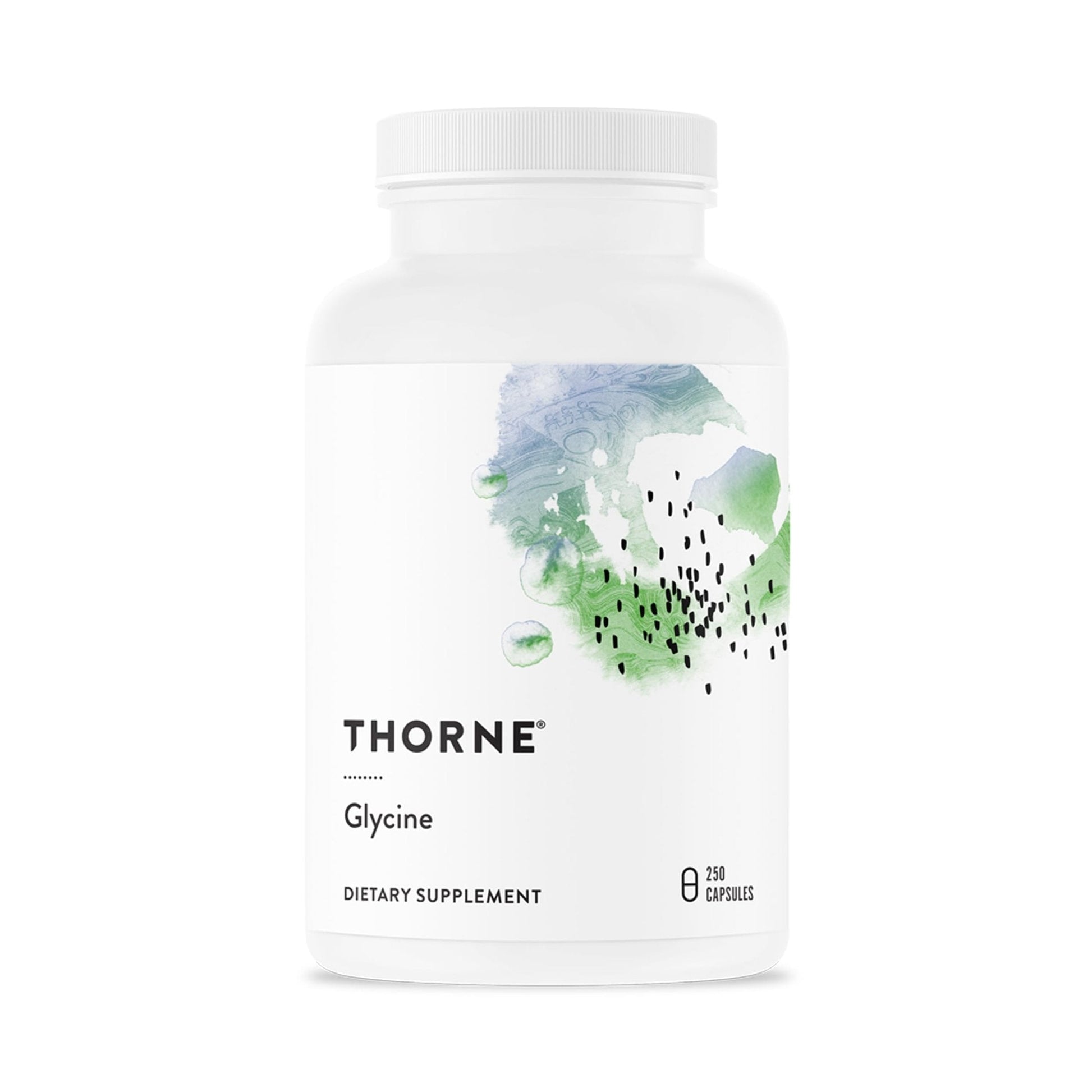 THORNE - Glycine - Supports Relaxation, Stress Management, Detoxification & Healthy Muscle Function* - Amino Acid Supplement - Third-Party Certified - Maple Wellness Supplements