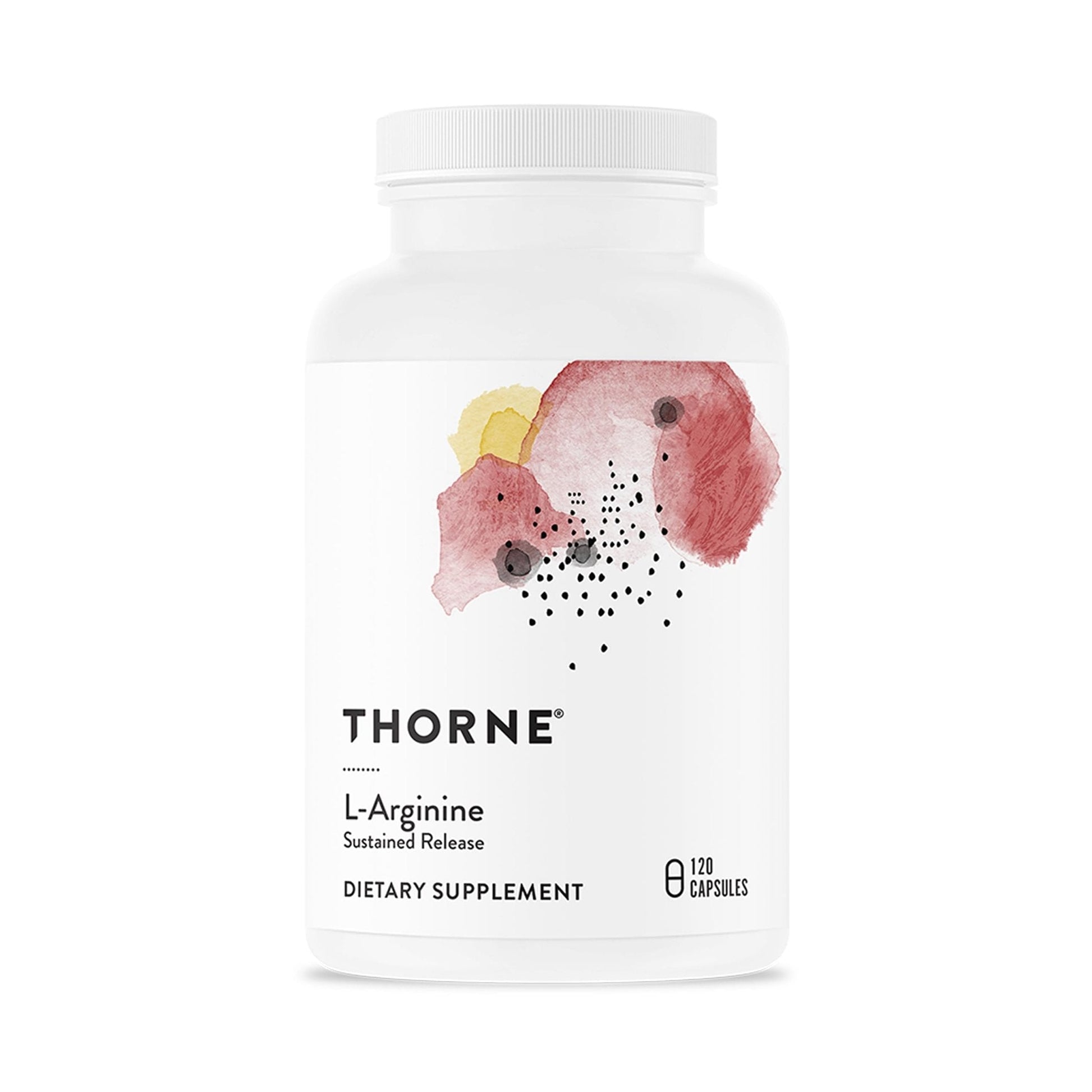 THORNE - L-Arginine - Sustained-Release - Supports Heart Health, Nitric Oxide Production, Exercise Capacity & Optimal Blood Flow* - Third-Party Certified - Maple Wellness Supplements