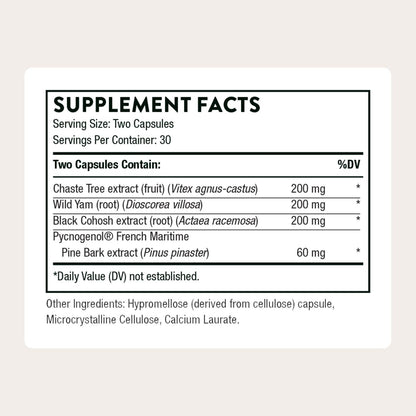 THORNE - Meta-Balance - Nutritional Support for Women During Menopause* - Gluten, Dairy & Soy-Free - 30 Servings - Maple Wellness Supplements