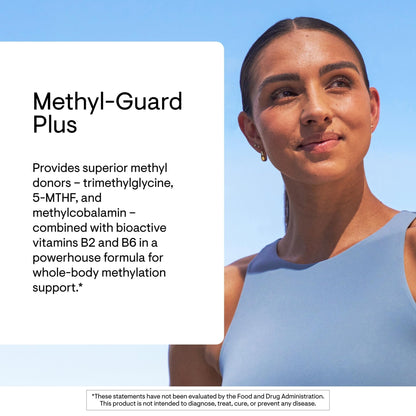 THORNE - Methyl-Guard Plus - Active Folate (5-MTHF) with Vitamins B2, B6 & B12 - Supports Methylation & Healthy Level of Homocysteine - Maple Wellness Supplements