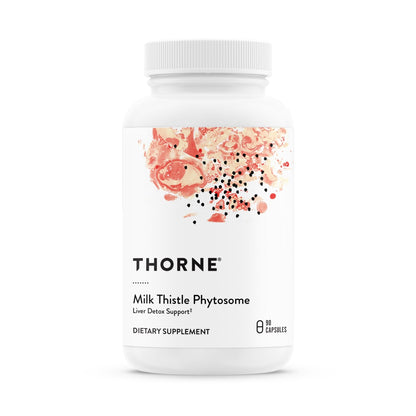 THORNE - Milk Thistle Phytosome (Formerly Siliphos) - Botanical Extract Complex for Antioxidant and Liver Support* - Third-Party Certified - Maple Wellness Supplements