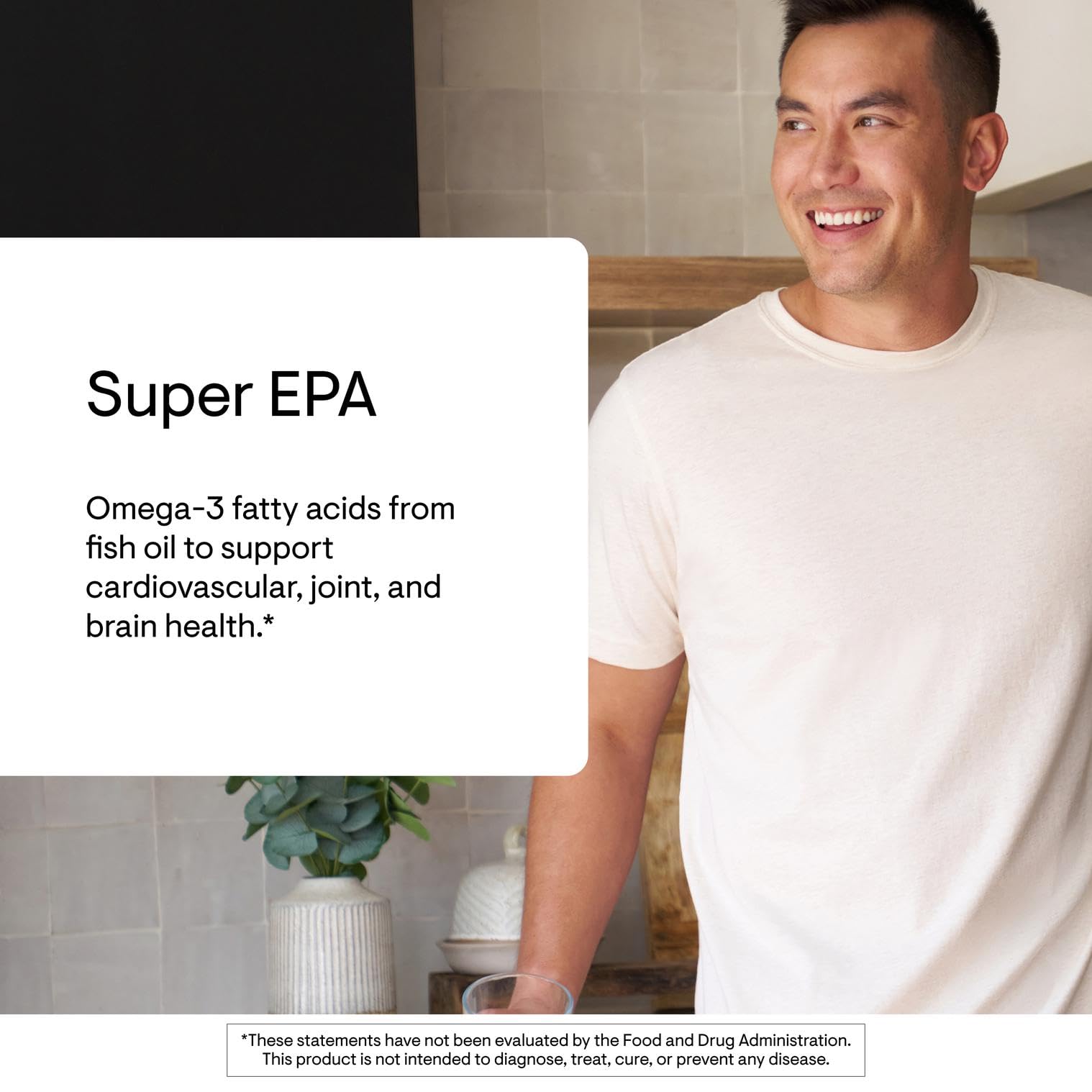 THORNE - Super EPA - Omega-3 Fatty Acids EPA 425mg & DHA 270mg Supplement - Support Brain, Cardiovascular, Joints & Skin* - Gluten, Dairy & Soy-Free - 90 Gelcaps - Maple Wellness Supplements