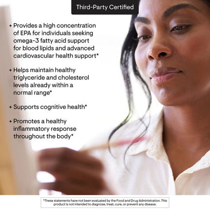 THORNE - Super EPA Pro - Omega-3 Fish Oil Supplement with EPA & DHA from Sustainably Sourced Cold-Water Fish - Promotes Blood Lipid Support* - Third-Party Certified - Maple Wellness Supplements