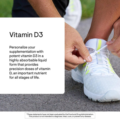 THORNE - Vitamin D3 with a Metered Dispenser - Liquid Vitamin D Vegan Supplement - Supports Healthy Bones, Teeth, Muscles, Cardiovascular & Immune Function* - 4,000 IU - 1 Fl Oz (30 mL) - 30 Servings - Maple Wellness Supplements