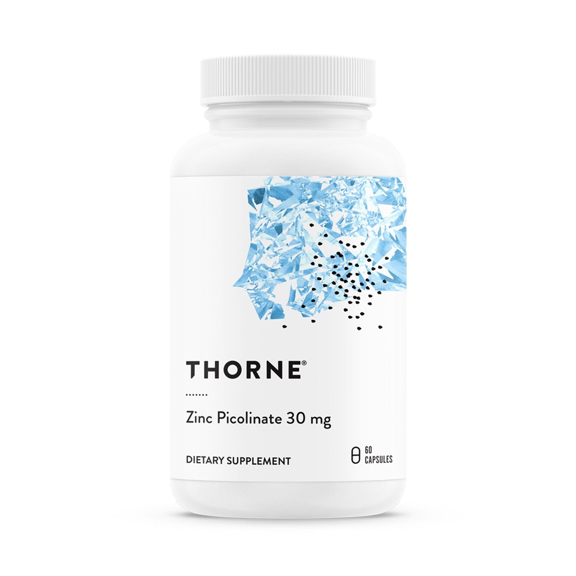 THORNE - Zinc Picolinate 30 mg - Well-Absorbed Zinc Supplement for Growth and Immune Function - Promotes Healthy Skin & Eyes - Third-Party Certified - Maple Wellness Supplements