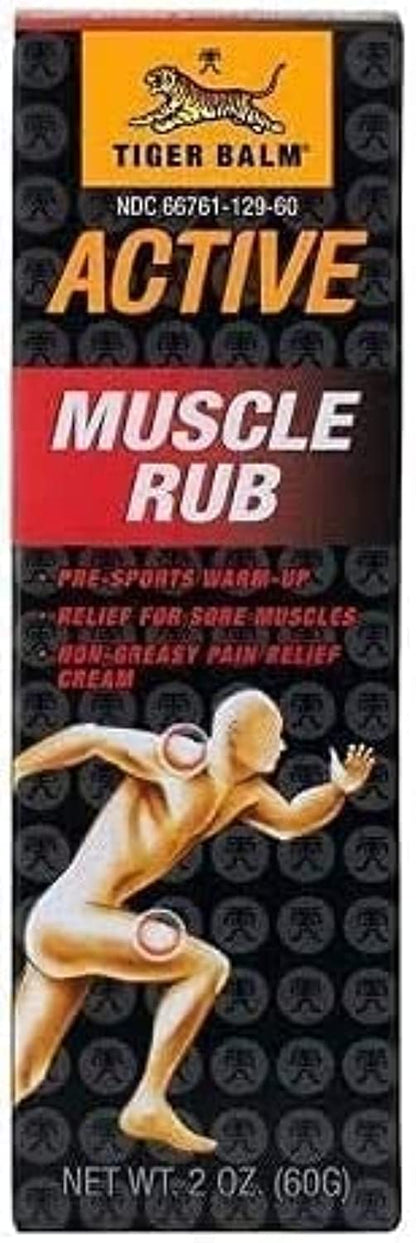 Tiger Balm Muscle Rub, 2-Ounce Tubes (Pack of 6) - Maple Wellness Supplements