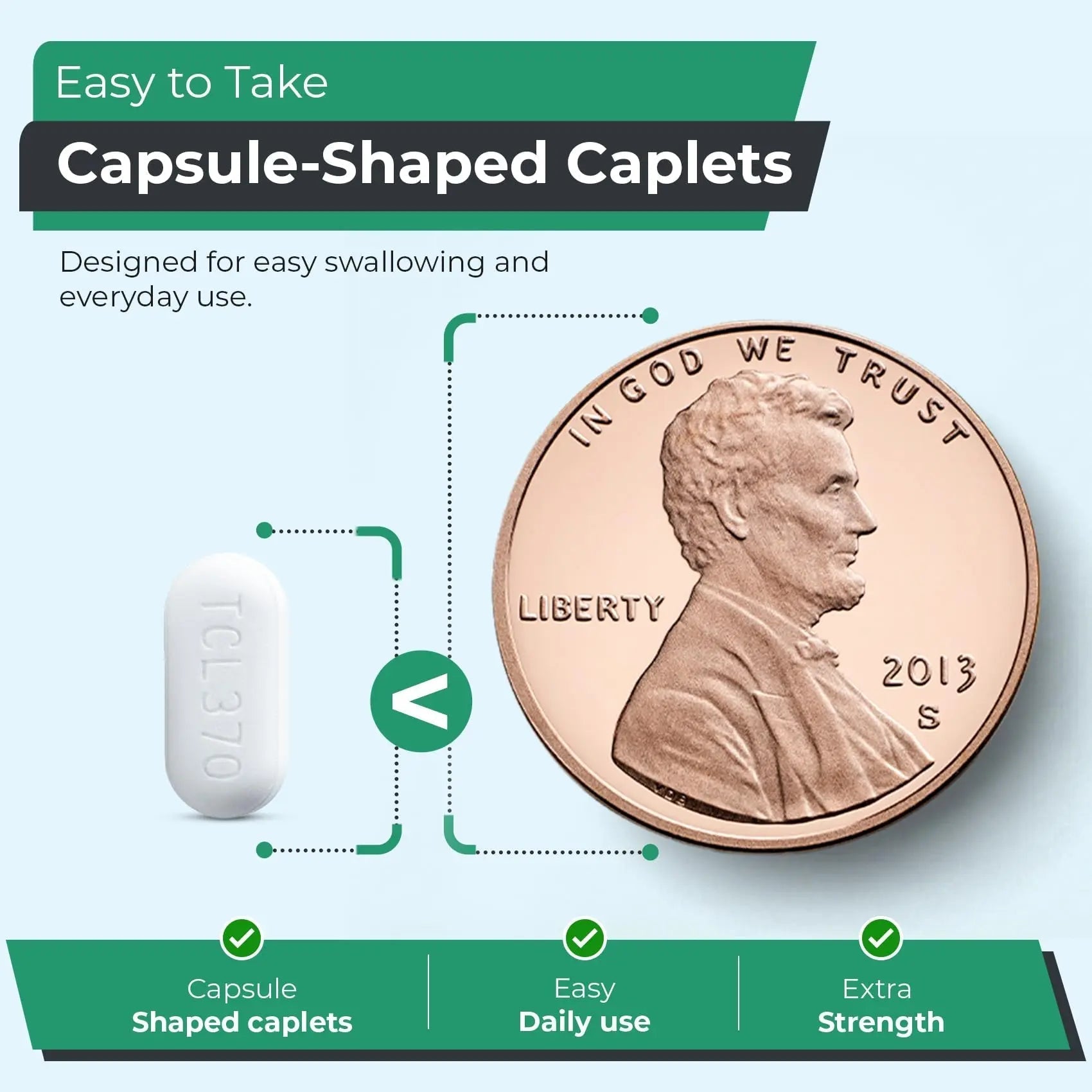 TIME-Cap Labs Extra Strength Acetaminophen 250mg with Aspirin 250mg & Caffeine 65mg Caplets - Triple Action Pain Reliever for Migraines & Headache Relief, Muscle Aches & Body Pain (200 Count) - Maple Wellness Supplements