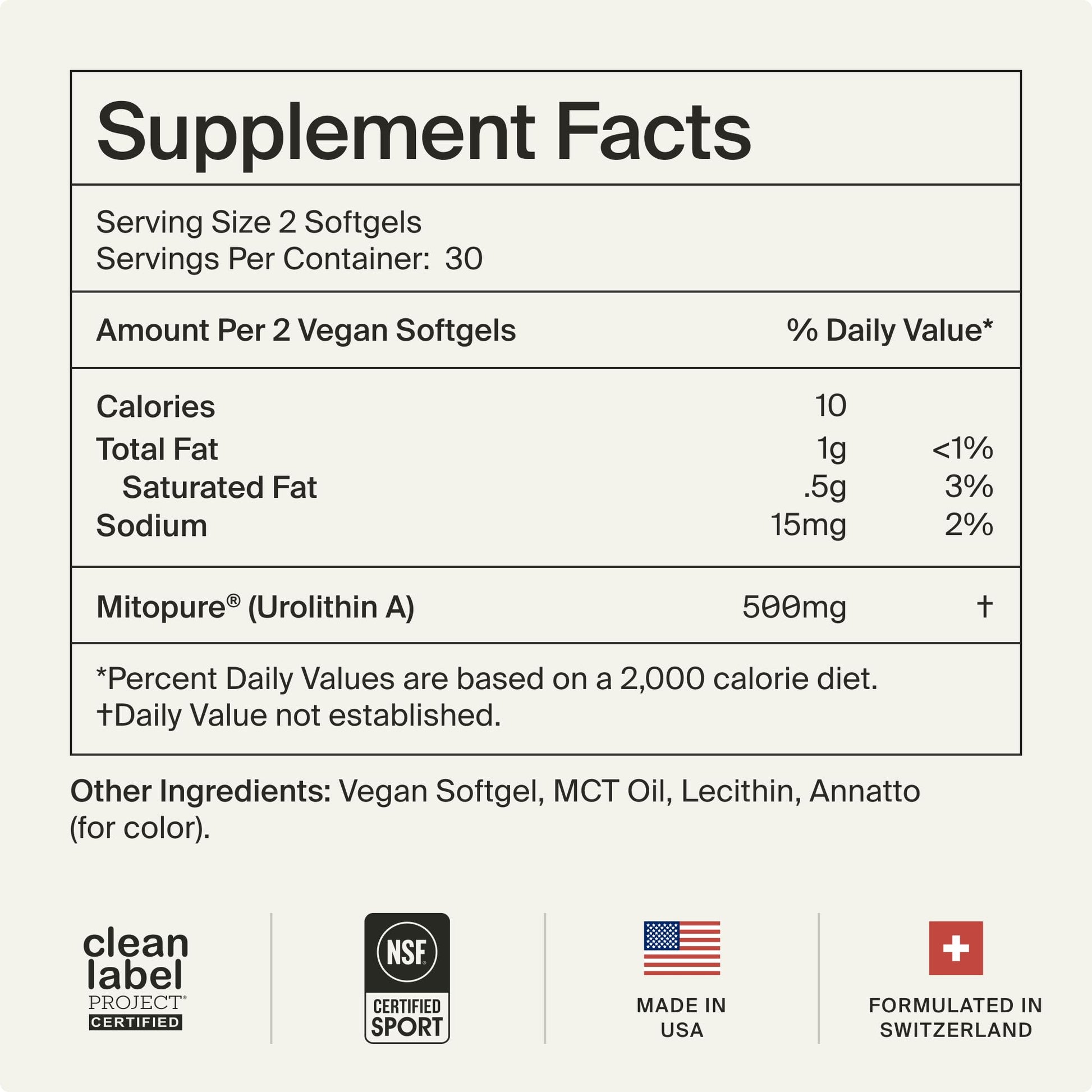 Timeline Mitopure Urolithin A Supplement Softgels - Clinically Proven Support for Healthy Aging and Cellular Renewal - Maple Wellness Supplements