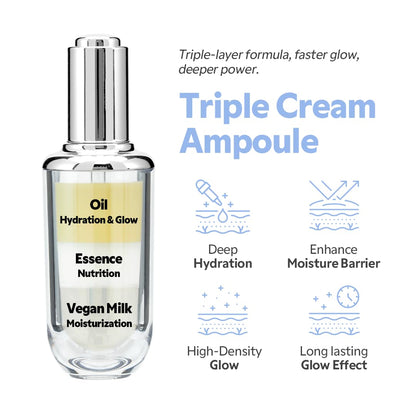 TIRTIR Ceramic Milk Ampoule (1.01 Fl Oz) - Maple Wellness Supplements