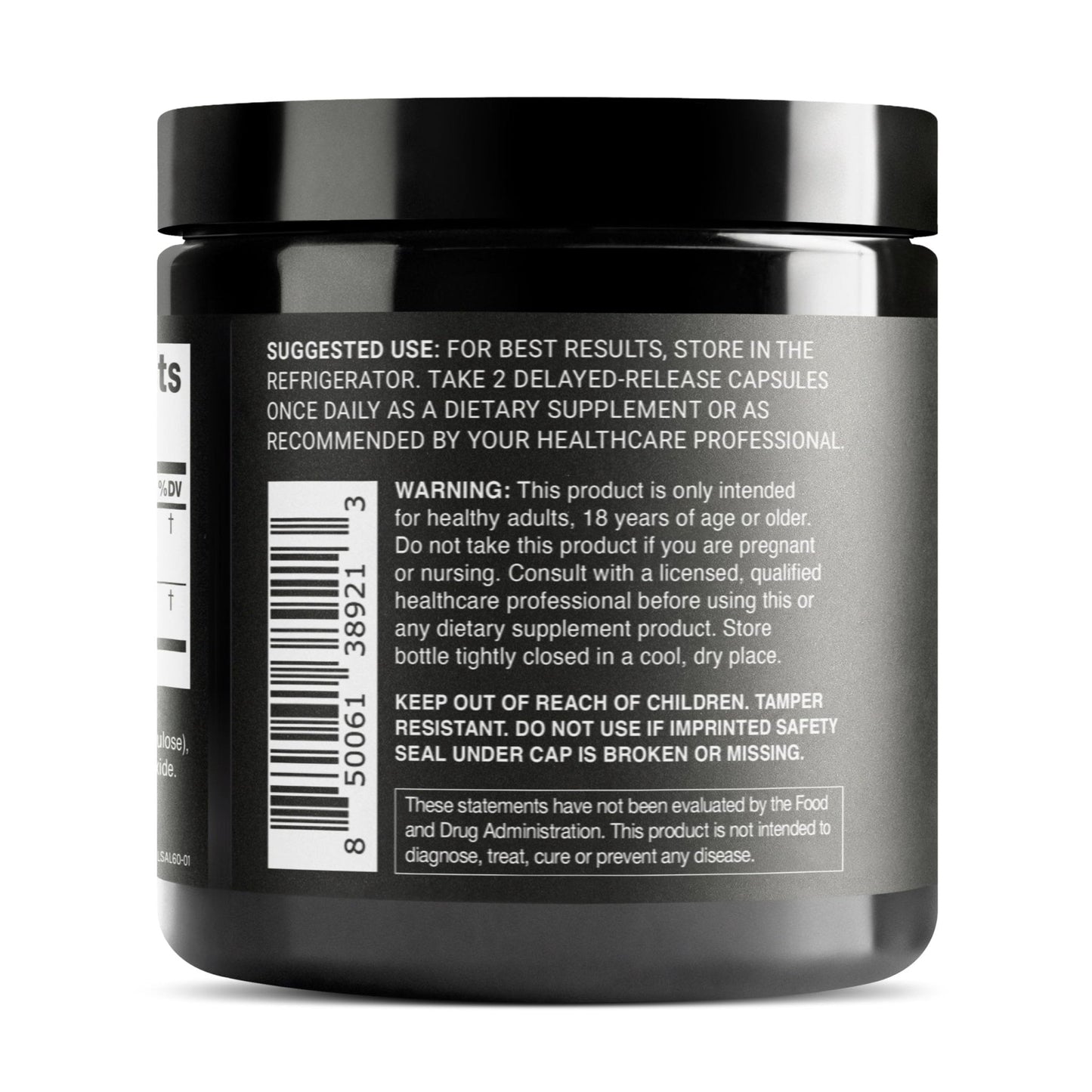 Toniiq 100 Billion CFU Lactobacillus Salivarius Probiotic - Highest Verified CFU Count - Third-Party Lab Tested for Potency - 60 Vegetarian Capsules - 30 Servings - TQ Verified - Maple Wellness Supplements