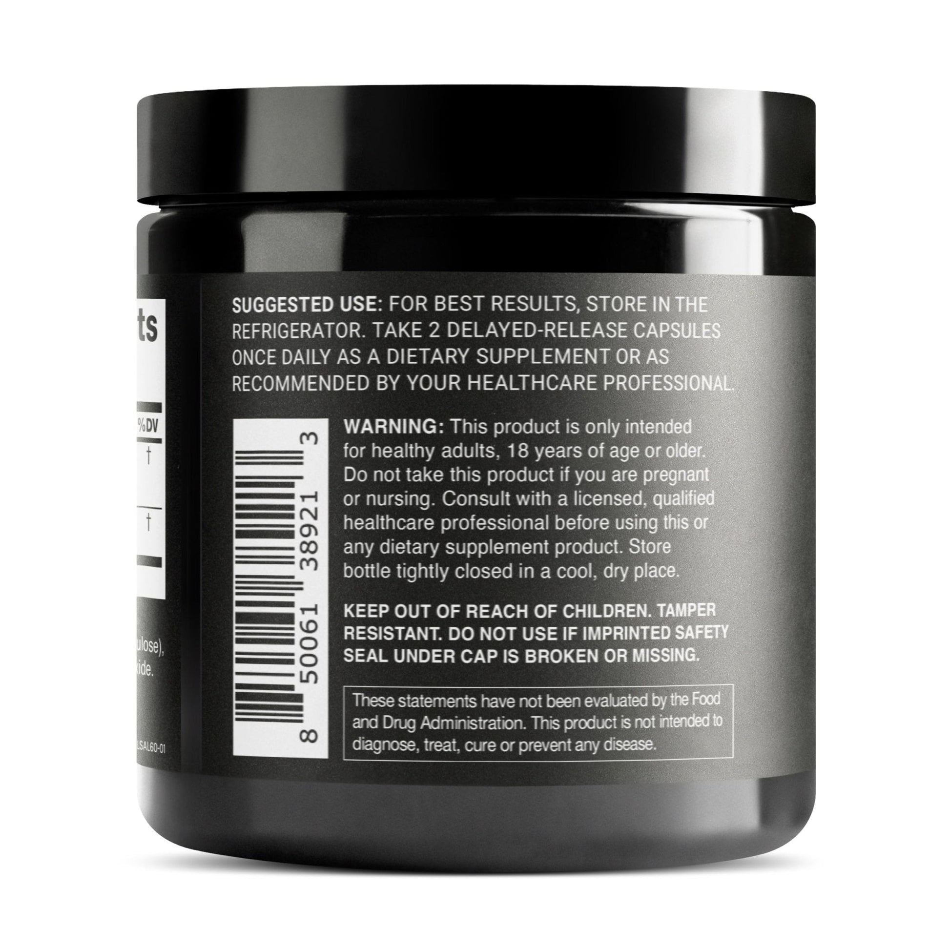 Toniiq 100 Billion CFU Lactobacillus Salivarius Probiotic - Highest Verified CFU Count - Third-Party Lab Tested for Potency - 60 Vegetarian Capsules - 30 Servings - TQ Verified - Maple Wellness Supplements