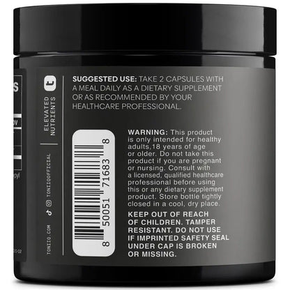 Toniiq Artichoke Extract 15:1 – with 5% Cynarin (60 mg) – 120 Vegan Capsules – Liver & Digestive Support - Lab Tested - Non-GMO - Maple Wellness Supplements