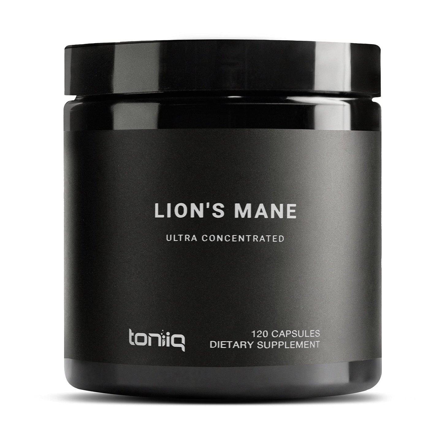 Toniiq Lion’s Mane - Ultra High Potency 10:1 Extract with 30% Polysaccharides - Highly Concentrated & Bioactive - Third-Party Lab Tested - 120 Capsules - Maple Wellness Supplements