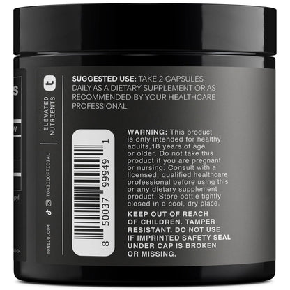 Toniiq Ultra High Purity Fisetin 500mg - 98%+ Higly Purified & Bioavailable Fisetin Supplement with MCT Oil for Absorption - Third-Party Tested Senolytic Supplements for Aging Support - 60 Capsules - Maple Wellness Supplements