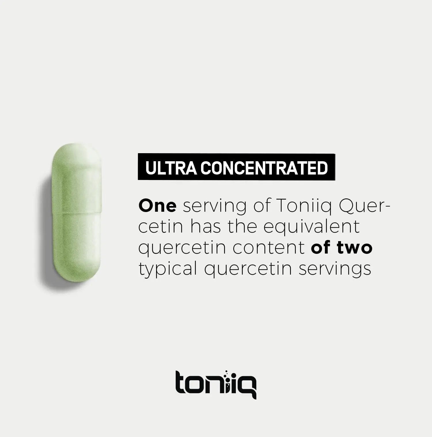Toniiq Ultra High Purity Quercetin Capsules - 95%+ Highly Purified and Bioavailable - 1000mg Per Serving - 120 Capsules Quercetin Supplement - Maple Wellness Supplements