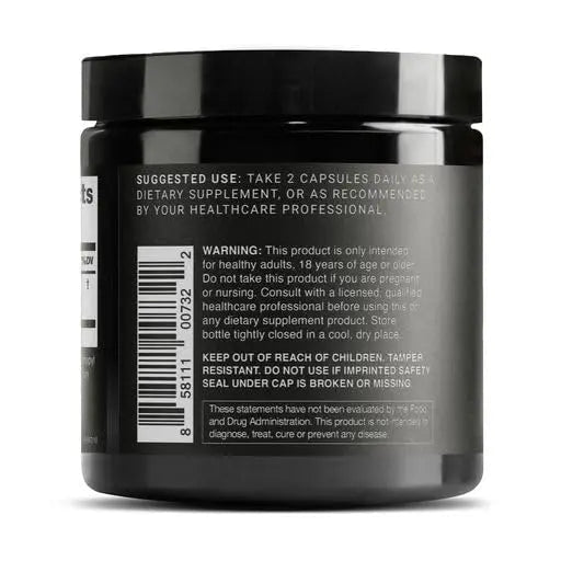 Toniiq Ultra High Purity Resveratrol Capsules - 98% Trans-Resveratrol - Highly Purified and Bioavailable - 60 Caps Reservatrol Supplement - Maple Wellness Supplements