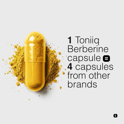 Toniiq Ultra High Strength HCl from The Himalayas - 100:1 Concentrated Extract - Lab-Tested 97% - 90 Vegetarian Capsules - Maple Wellness Supplements