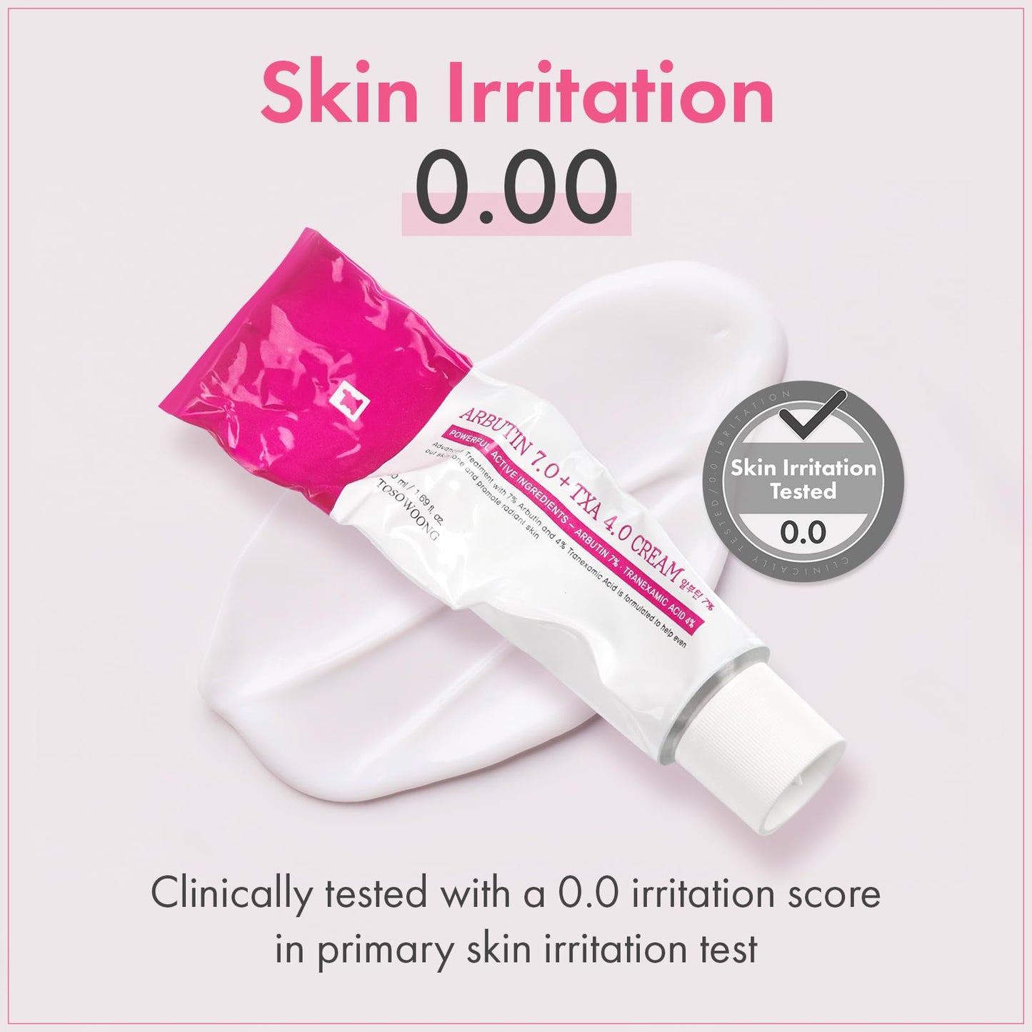 TOSOWOONG Arbutin 7% + Tranexamic Acid 4% Cream, 70,000ppm Arbutin, 40,000ppm TXA, Niacinamide, Glutathione - Maple Wellness Supplements