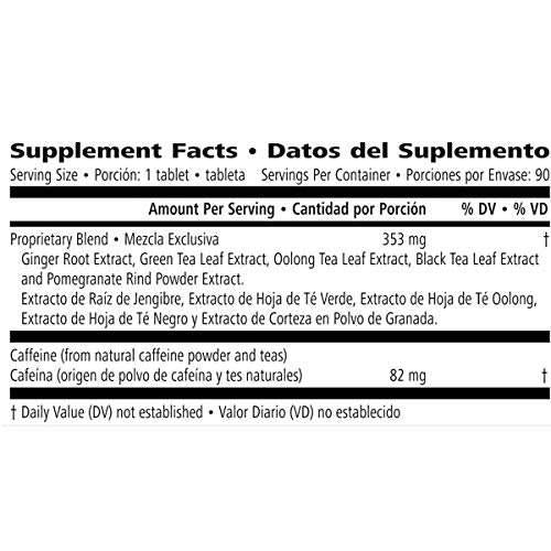 Total Control Original 90 Tablets Stimulates Metabolism with Tea Extracts - Maple Wellness Supplements